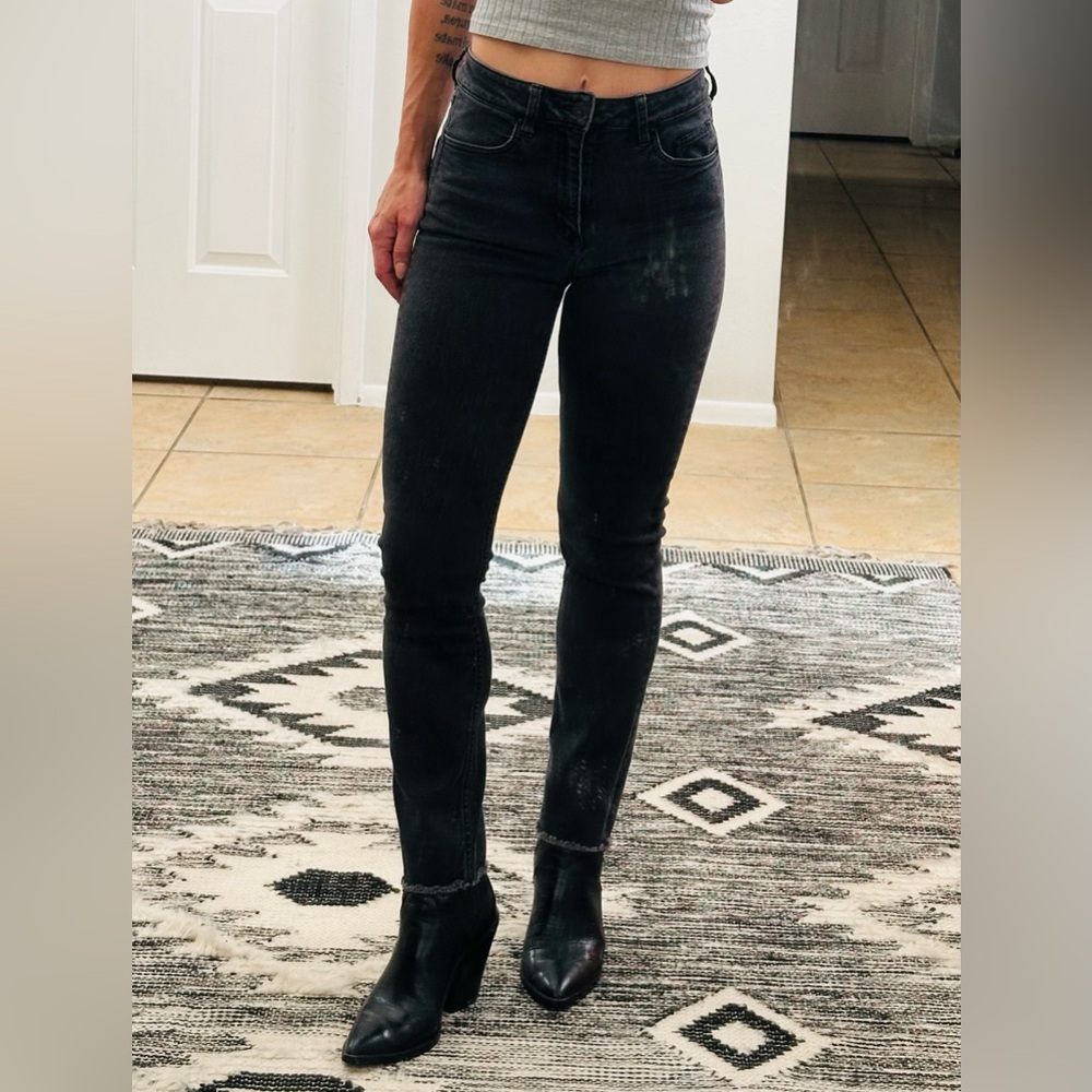 Slim Fit Black Denim Jeans